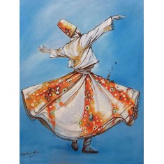 Naushad Alam, 18 x 24 Inch, Oil on Canvas, Figurative Painting, AC-NAL-210
